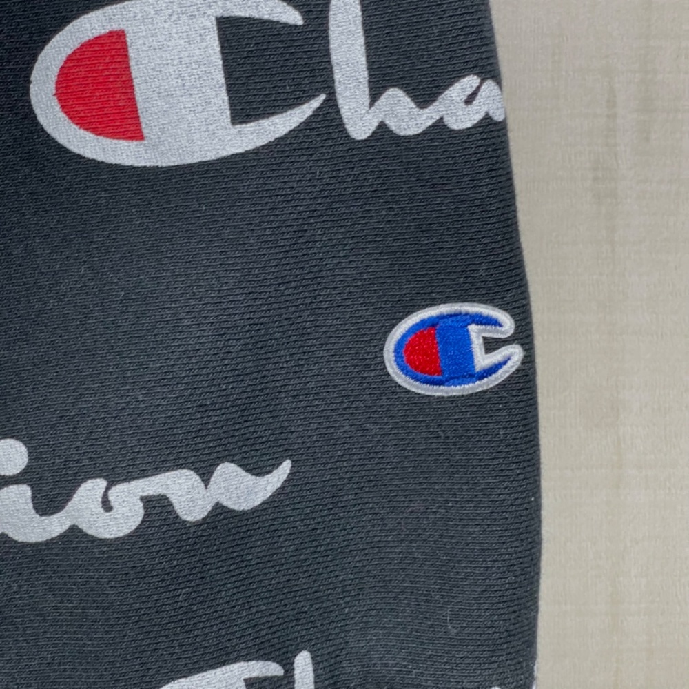 Champion Reverse Weave Men’s All Over Script Blac… - image 3